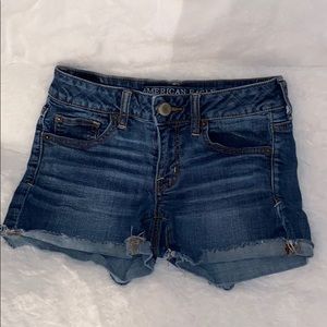 American eagle jean shorts
